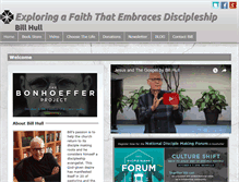 Tablet Screenshot of billhull.net